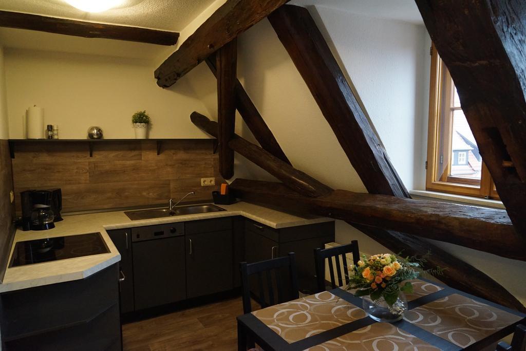 Kaufmannshaus Anno 1613 Lejlighed Quedlinburg Værelse billede